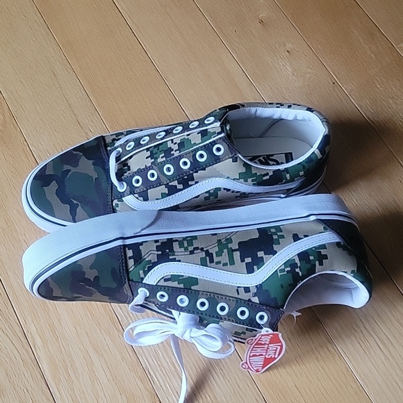 Vans Oldschool custom camo mens size 11.5 - Picture 13 of 14